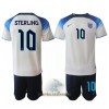 Officiële Voetbalshirt + Korte Broek Engeland Raheem Sterling 10 Thuis WK 2022 - Kids